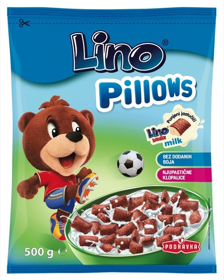 Žitne blazinice Pillows, z mlečnim polnilom, Lino, 500 g