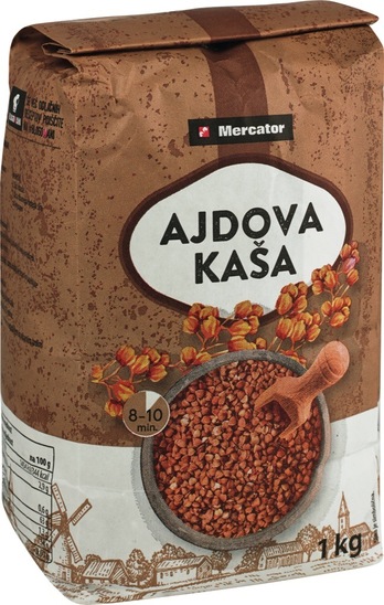 Ajdova kaša, Mercator, 1 kg