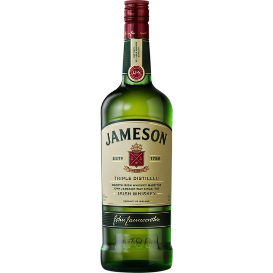 Whiskey, Jameson, 40 % alkohola, 1 l
