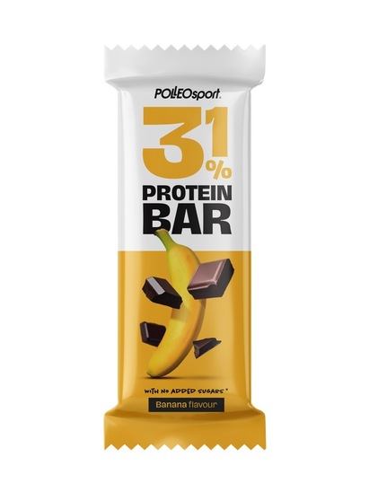 Proteinska tablica 31 %, banana, Polleo Sport, 35 g