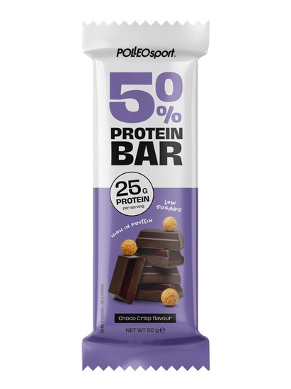 Proteinska tablica 50 %, čokolada, Polleo Sport, 50 g