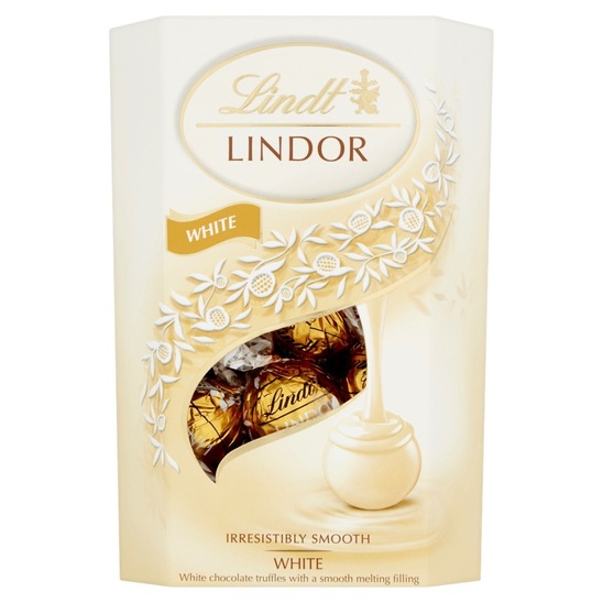Bonboniera, bela čokolada Lindor, Lindt, 200 g