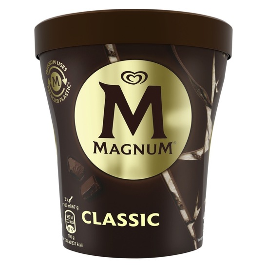 Sladoled v lončku Classic, Magnum, 440 ml