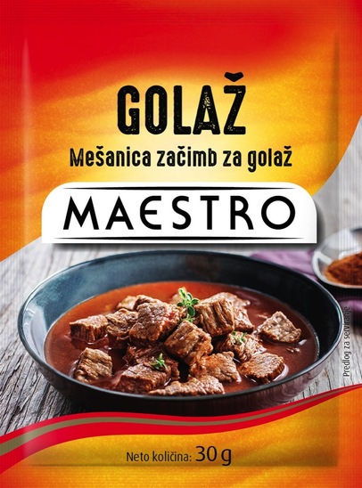 Mešanica začimb za golaž, Maestro, 30 g