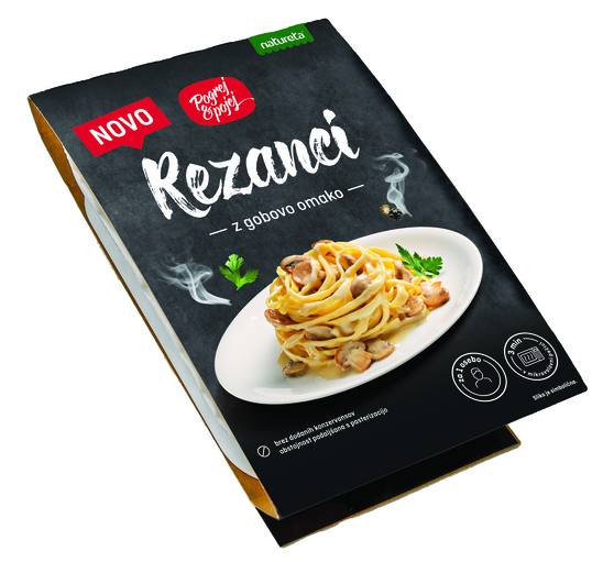 Rezanci z gobami, Pogrej in pojej, 300 g