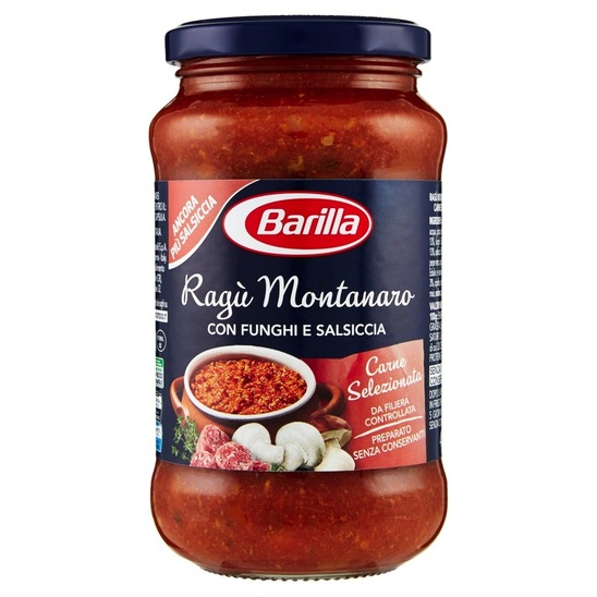 Omaka z gobami, Barilla Montanara, 400 g