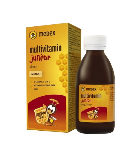 Sirup multivitamin junior, Medex, 150 ml