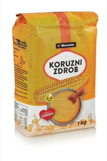 Koruzni zdrob, Mercator, 1 kg