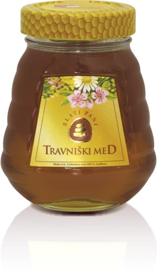 Travniški med, Zlati panj, 450 g