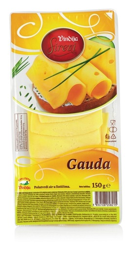 Rezine sira Gauda, Vindija 150 g