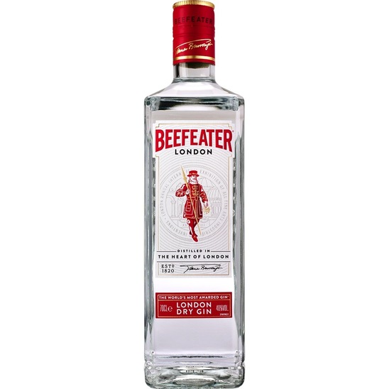 Gin, Beefeater, 40 % alkohola, 0,7 l