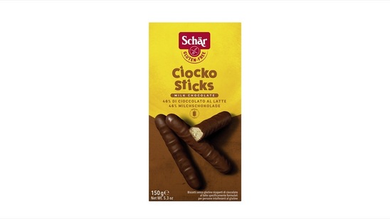 Čokoladne palčke brez glutena, Schar, 150 g