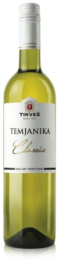 Tamjanika Classic, polsuho belo vino, Tikveš,  0,75 l