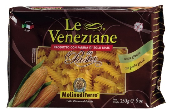 Testenine svedri brez glutena, Le Veneziane, 250 g