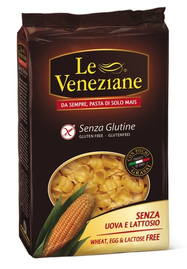 Testenine polžki brez glutena, Le Veneziane, 250 g