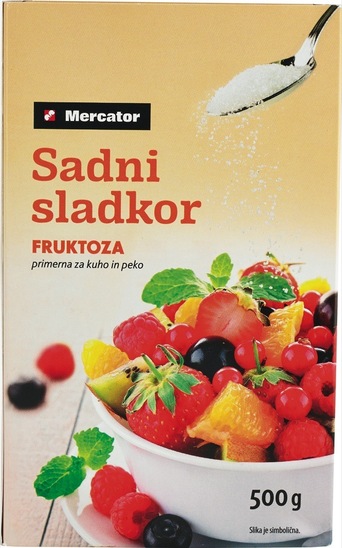 Fruktoza, Mercator, 500 g