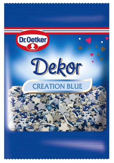 Dekor, Creation blue, Dr. Oetker, 10 g