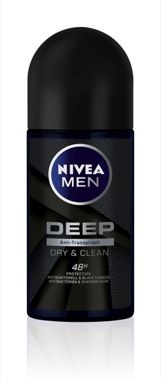 Deodorant roll on Men deep, Nivea, 50 ml