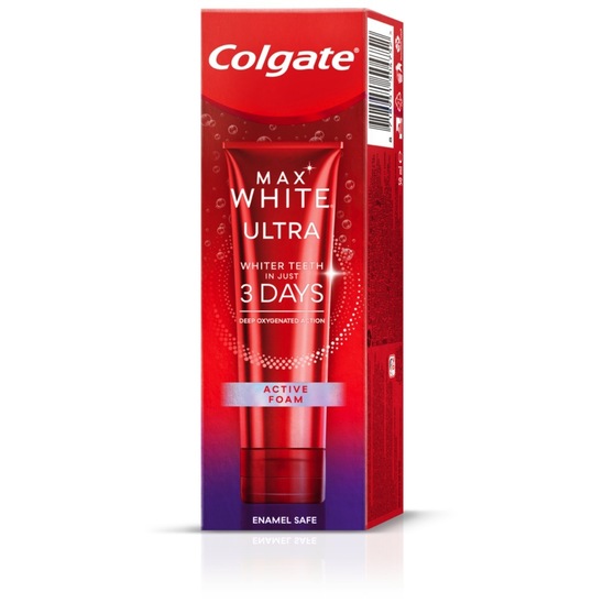 Zobna pasta Max White, ultra active foam, Colgate, 50 ml