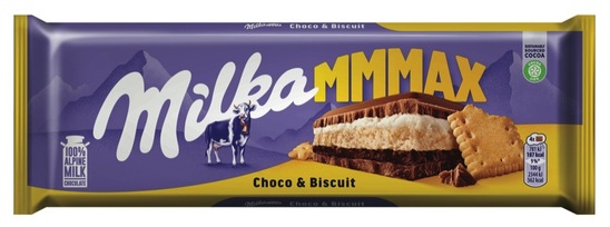 Čokolada Choco&Keks, Milka, 300 g