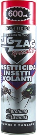 Insekticid, sprej za leteče insekte, Zig Zag, 600 ml