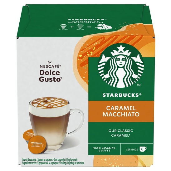 Kava Caramel Macchiato, kapsule, Starbucks, 127,8 g