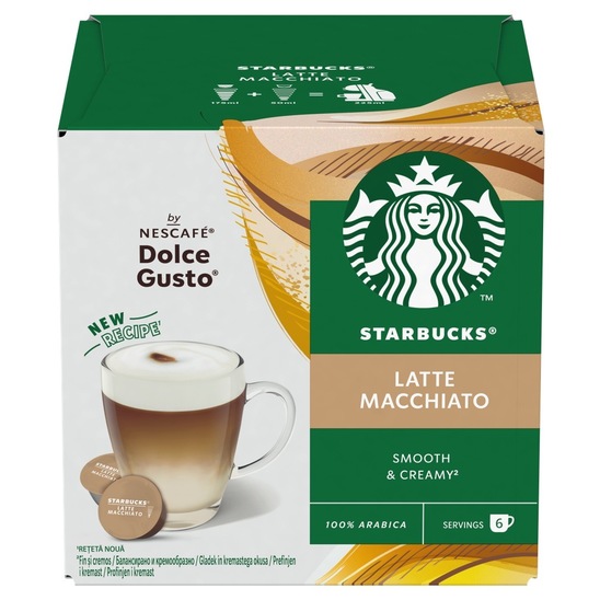 Kava Latte Macchiato, kapsule, Starbucks, 129 g