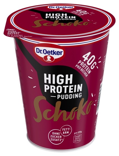 Proteinski puding High Protein, čokolada, Dr. Oetker, 400 g