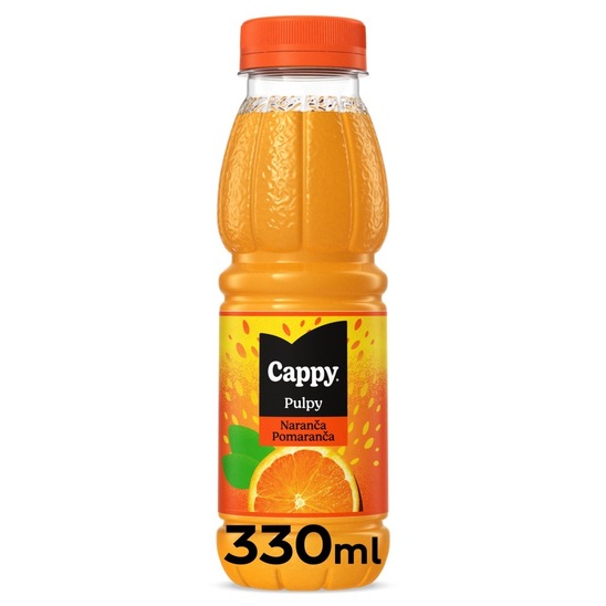 Pijača Pulpy, pomaranča, Cappy, 0,33 l