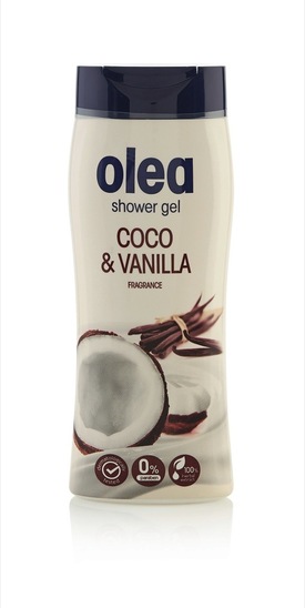 Gel za prhanje Coco&Vanilla, Olea, 300 ml