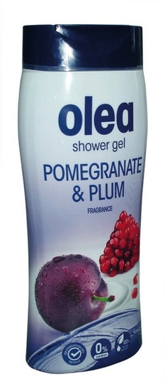 Gel za prhanje Pomergranate&Plum, Olea, 300 ml