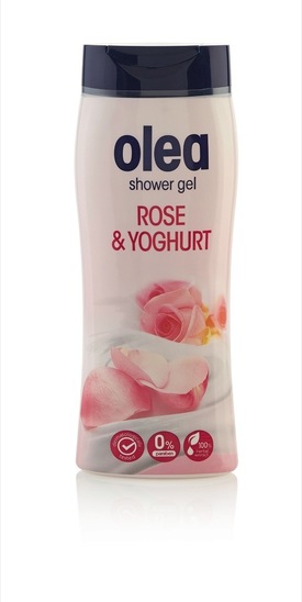 Gel za prhanje Rose&Yoghurt, Olea, 300 ml