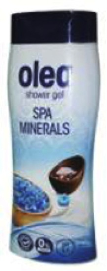 Gel za prhanje Spa Minerals, Olea, 300 ml