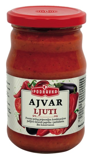 Pekoči ajvar, Podravka, 350 g