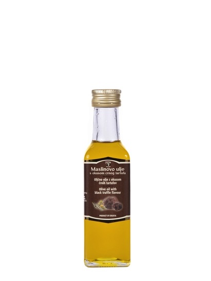 Olivno olje s črnimi tartufi, Zigante, 100 ml