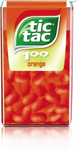Bonboni, Orange, Tic Tac, 49 g