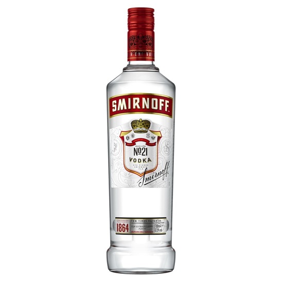Vodka Smirnoff No.21 Red, 37,5 % alkohola, 0,7 l