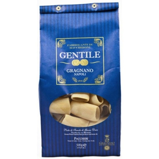 Testenine, Paccheri, Pasta di Gragnano, Gentile, ZGO, 500 g