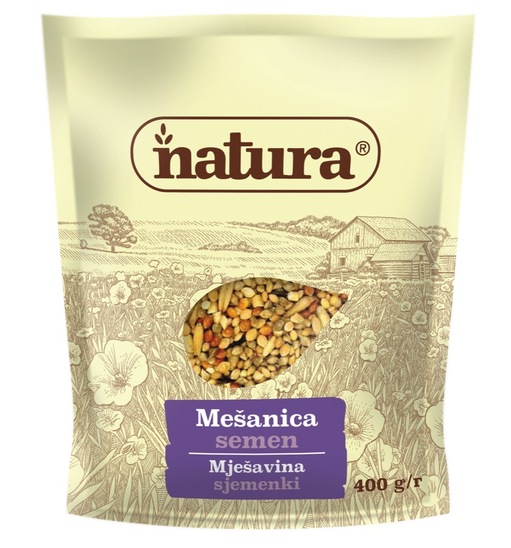 Mešana semena, Natura, 400 g