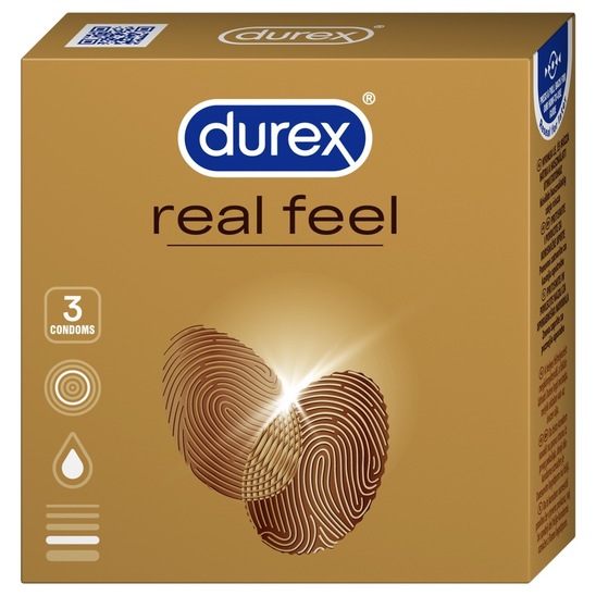 Kondomi Real Feel, Durex, 3/1