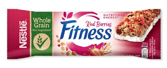 Žitna ploščica Fitness, gozdni sadeži, Nestle, 23,5 g