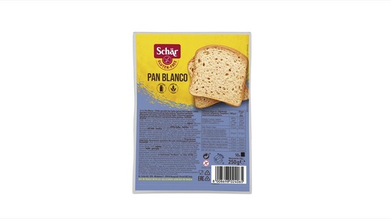 Beli kruh, brez glutena, Schar, 250 g