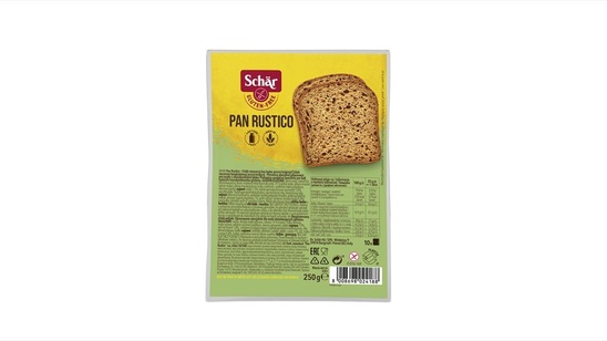 Temni kruh, brez glutena, Schar, 250 g