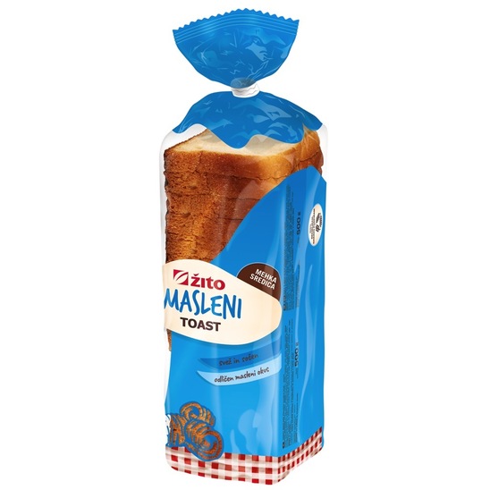 Masleni toast, Žito, 500 g