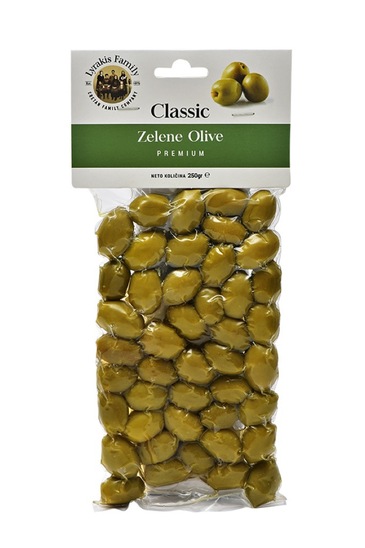Zelene olive v oljčnem olju, Lyrakis, 250 g