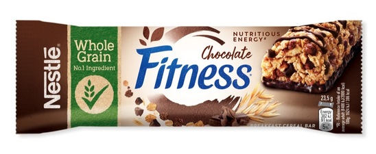 Žitna ploščica Fitness, čokolada, Nestle, 23,5 g