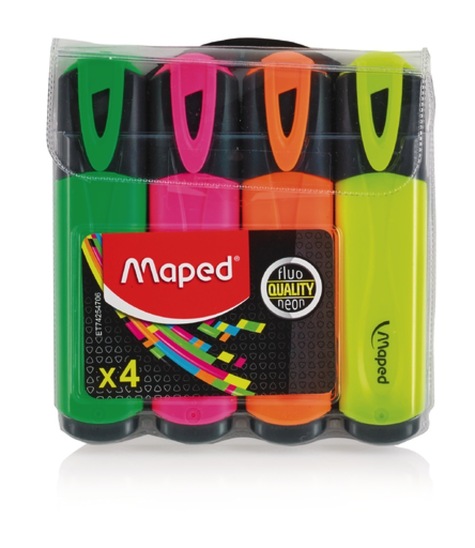 Marker Maped Fluo Classic Sort 4/1