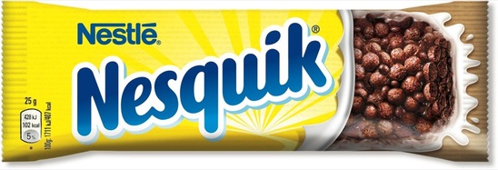 Žitna ploščica Nesquik, Nestle, 25 g