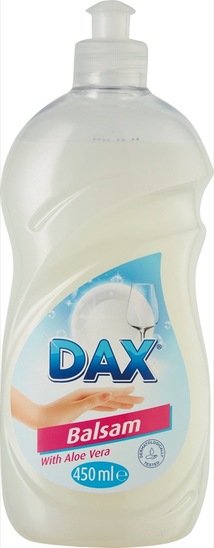 Detergent za ročno pomivanje posode, Balzam, Dax, 450 ml