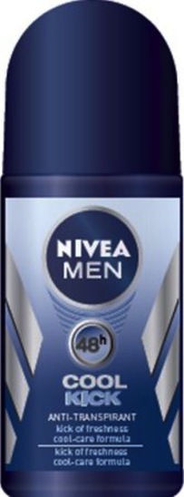Deodorant roll on  Men Cool Kick, Nivea, 50 ml